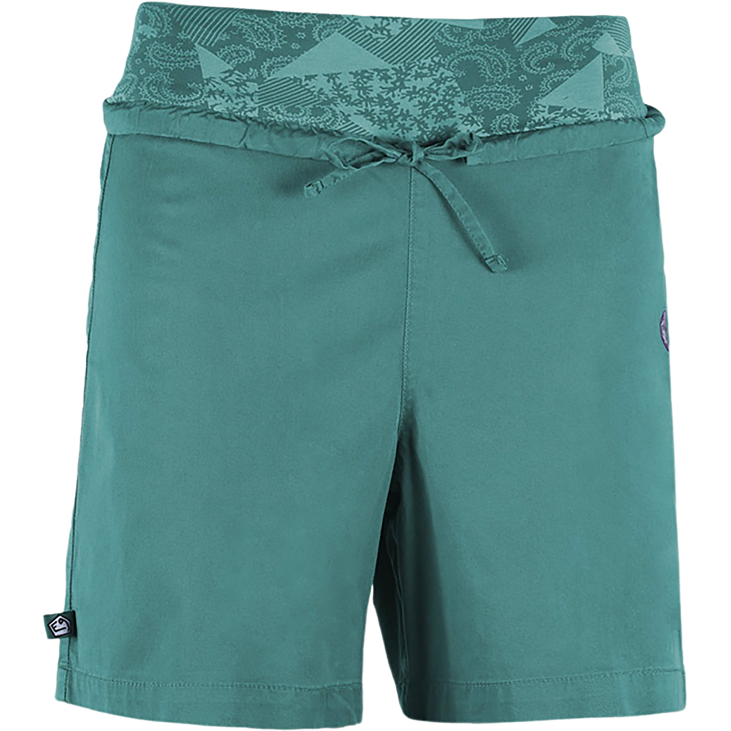 E9 Hit Damen Jeans & Freizeithose tuerkis Größe XS Bouldern | Sportklettern | Lifestyle Schnell trocknend Lyocell (Tencel)