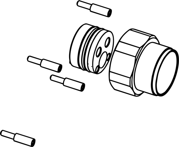 Hansa Verlängerung 59913590 20 mm, Abgang nach vorne
