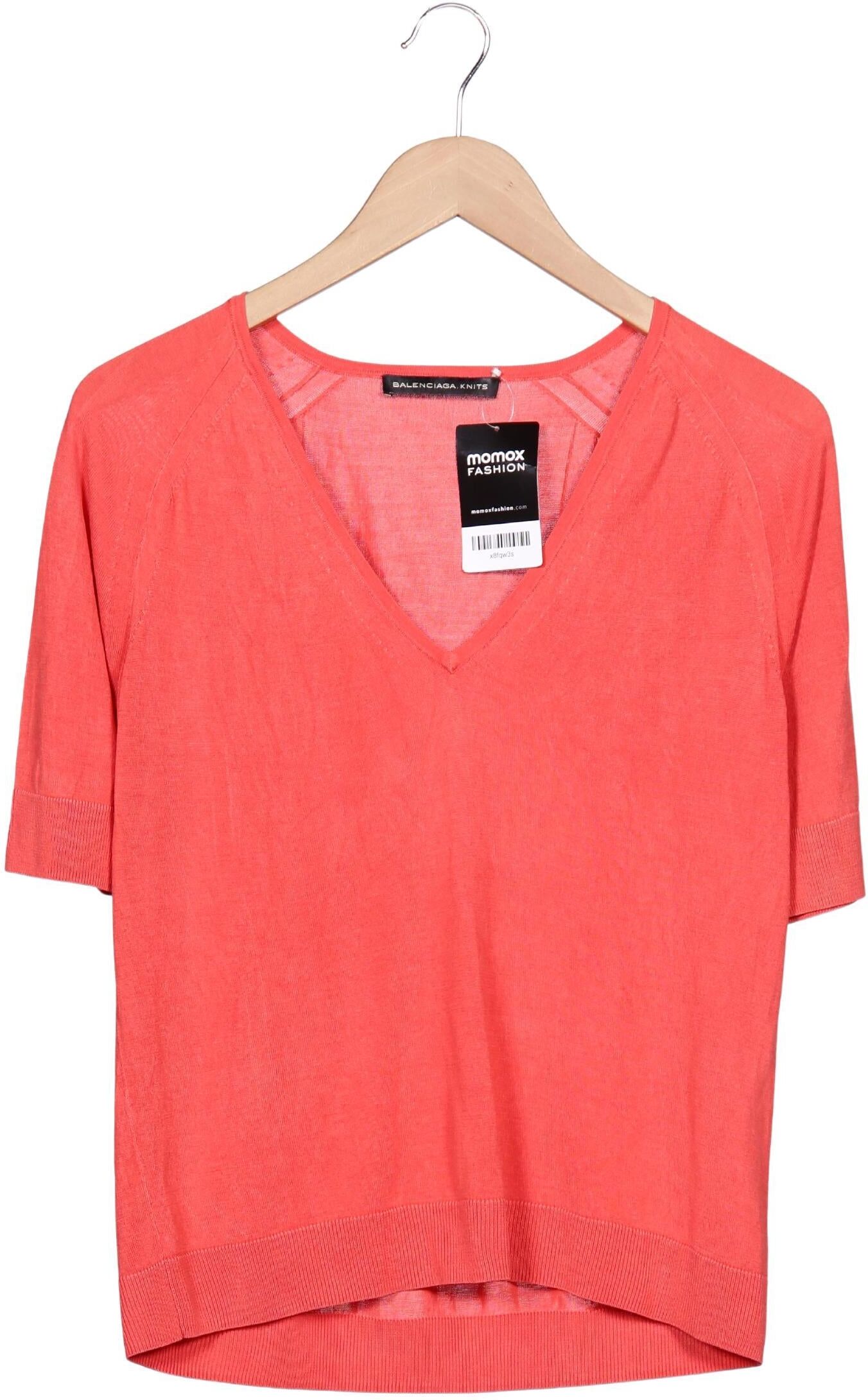 Balenciaga Damen Pullover, Rot, Gr. EU 30 (IT 36), Seide / Kaschmir - Second Hand