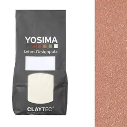 CLAYTEC YOSIMA Lehm-Designputz RO 1 - 2 kg Beutel