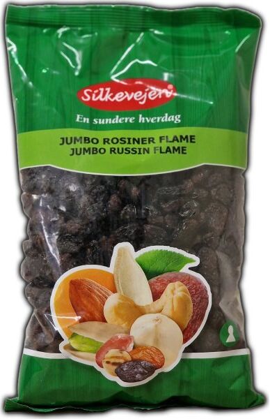 Silkevejen Jumbo Rosiner Flame, 1 Kg