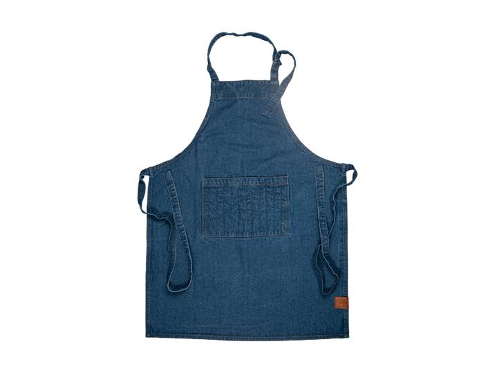 Sagaform Aron denim schort 70x90 cm Blauw