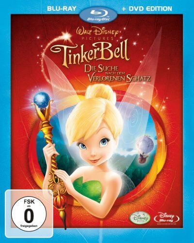 Klay Hall - TinkerBell - Die Suche nach dem verlorenen Schatz (+ DVD) [Blu-ray] - Preis vom 03.10.2026 20:43:07 h