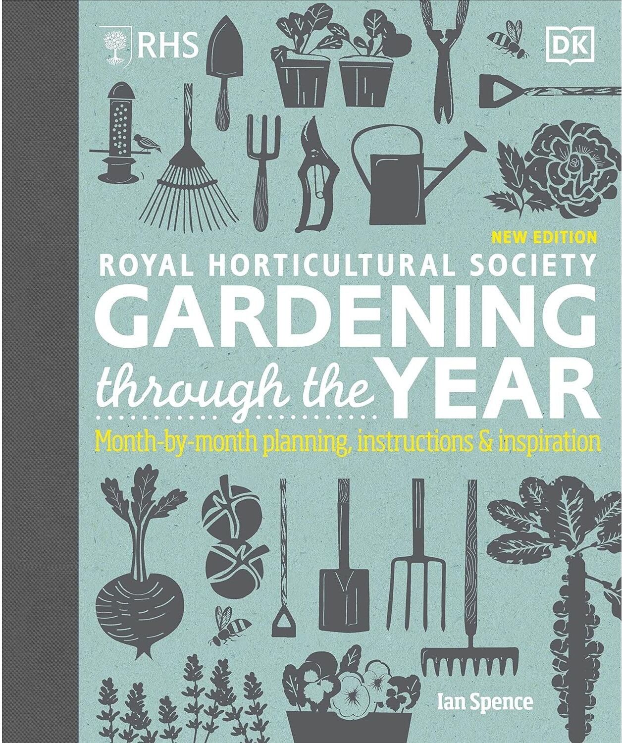 DK ltd RHS Gardening Through the Year By Ian Spence & Allotment Month By Month By Alan Buckingham 2 Books Collection Set