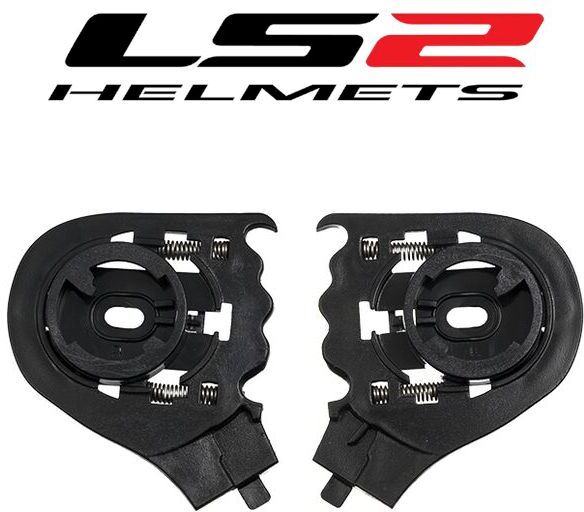 Platines d'écran casque LS2 FF324 CHIN BAR Noir
