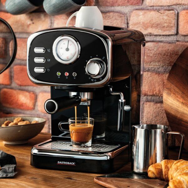 Gastroback Espressomaskine, Sort