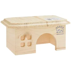 2x Resch Hamsterhaus Bungalow 20x13x9cm, Kleintierstalleinrichtung