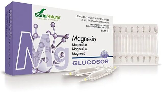 Soria Natural Glucosor Magnesio 28 Viales