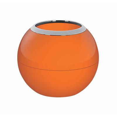 Spirella Zahnputzbecher Zahnbürstenhalter "Bowl" 8,5x10,5 cm Orange