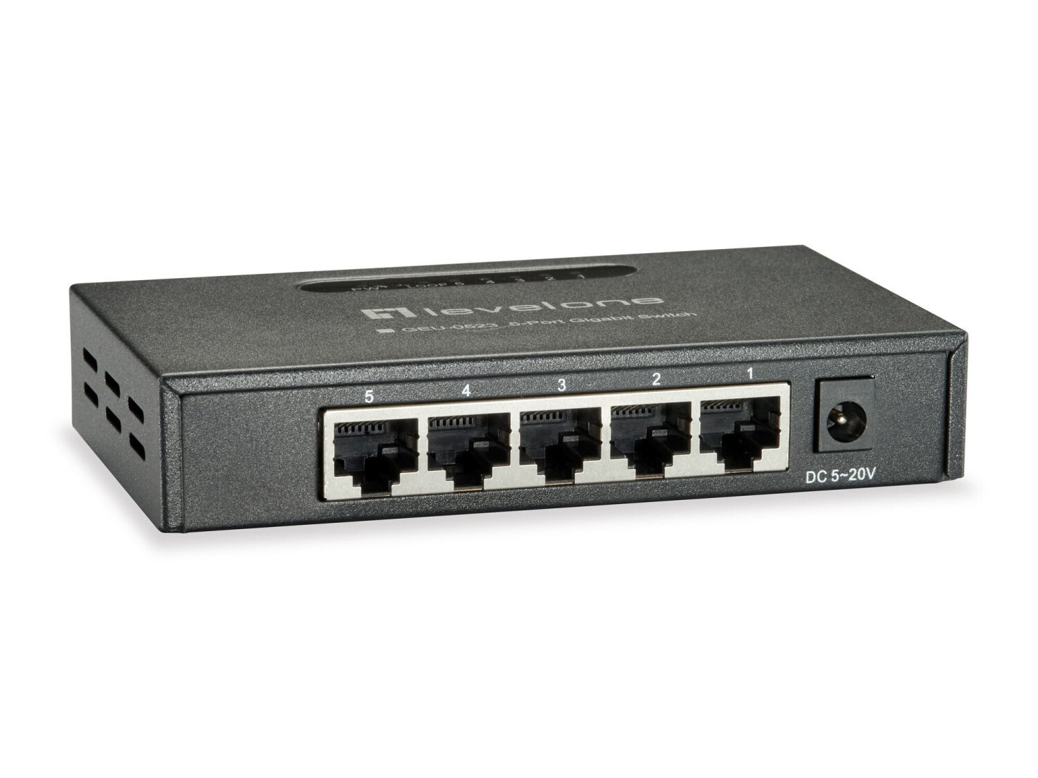 Level One GEU-0523 5-Port Gigabit Switch 53016303