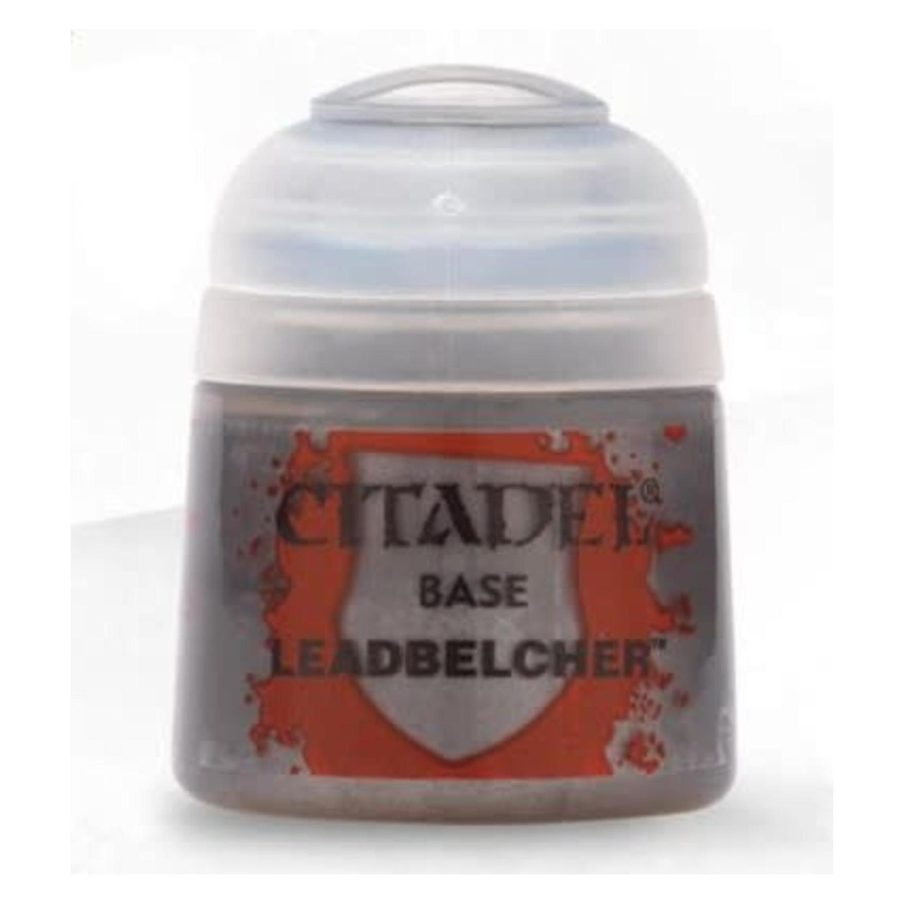 Games Workshop Citadel Pot de Peinture - Base Leadbelcher (Kunststoff) (21-28)