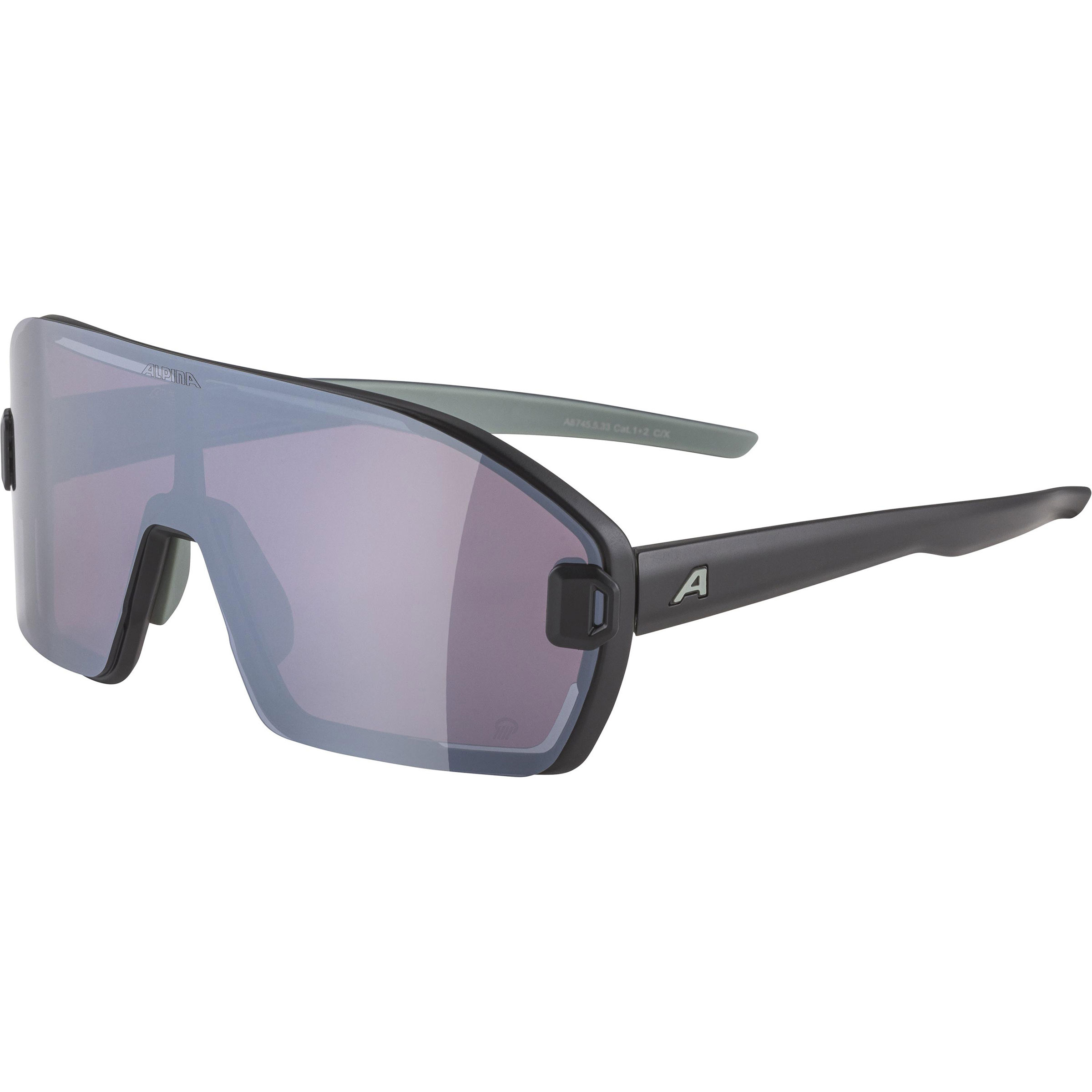 Alpina Bonfire Mag Q+ Sportbrille Sportbrillen & Sportsonnenbrillen schwarz Trekking