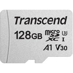 Transcend microSDXC 128 GB Premium 300S Class 10 + Adapter