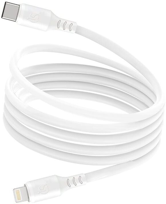 iS Cabo Magnético USB-C - Lightning 1 m - Branco