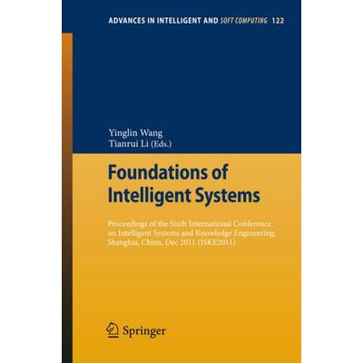 Foundations of Intelligent Systems, Taschenbuch von , Springer Berlin, 978-3-642-25663-9