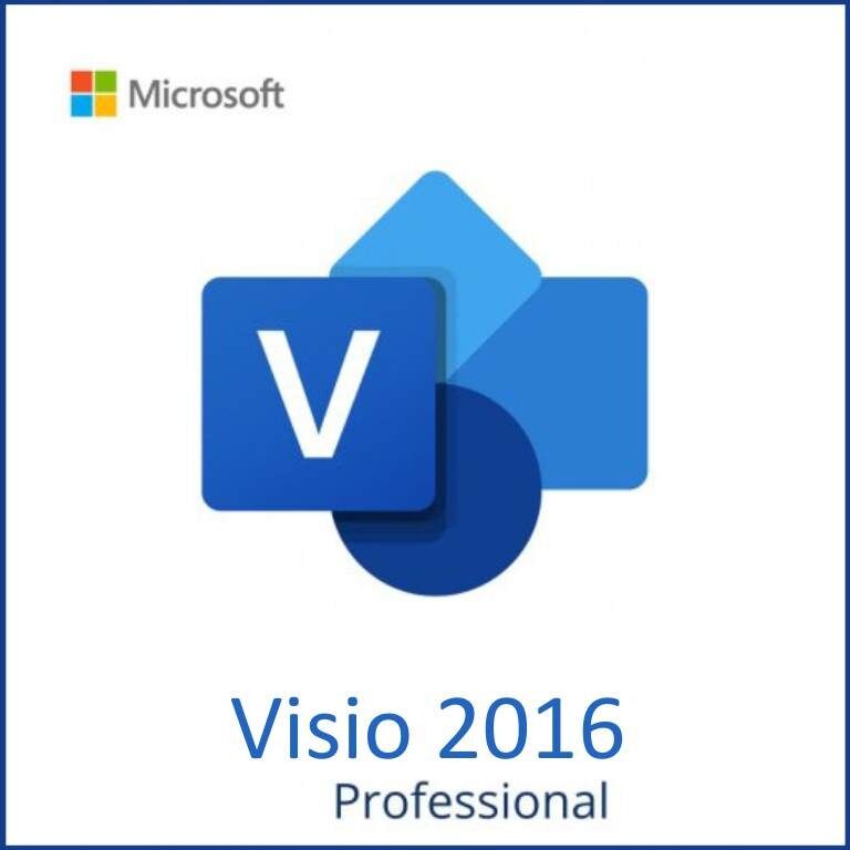 Microsoft Visio 2016 Professional Logiciel de création de diagrammes et visualisations d'entreprise, idéal pour représenter des processus, des flux de