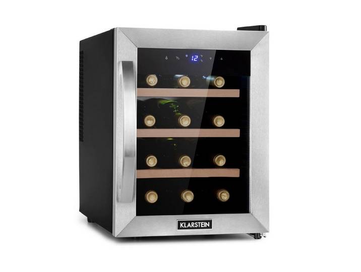 Klarstein Weinkühlschrank Reserva 12 Uno, für 12 Standardflaschen á 0,75l