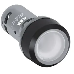 ABB CP2-11C-10 Leuchtdrucktaster transparent, verrastend mit LED 24 VACDC 1Schliesser ABB CombiLine Compact