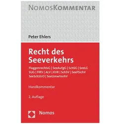 Recht des Seeverkehrs, Fachbücher von Peter Ehlers