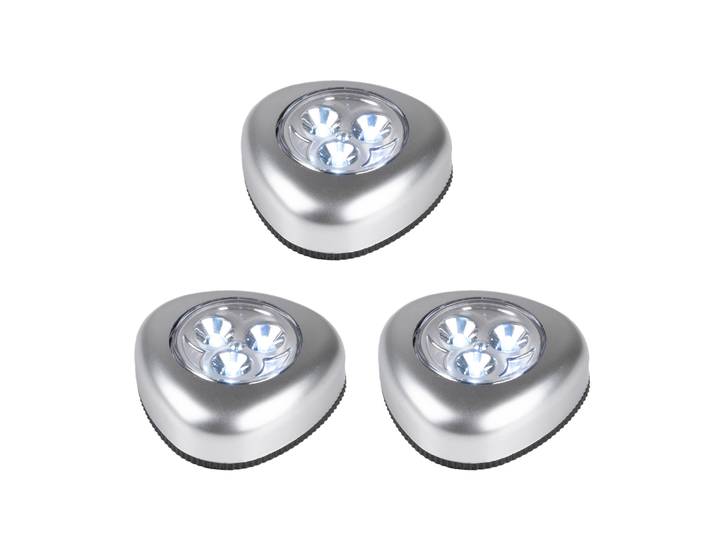 LED Touchleuchte 3er Set batteriebetrieben