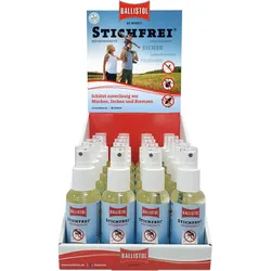 Ballistol, Insektenschutzmittel, Display Stichfrei 20 x Stichfrei Pump-Spray, 100ml