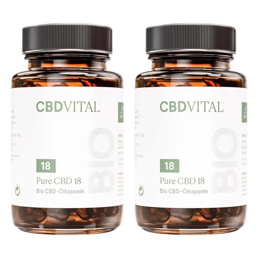 Vitrasan GmbH Pure CBD 18 CBD VITAL Kapseln 08104658