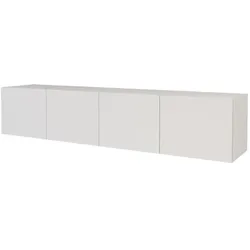 LOWBOARD ELIO-W 2x100x40x40 cm - Weiß