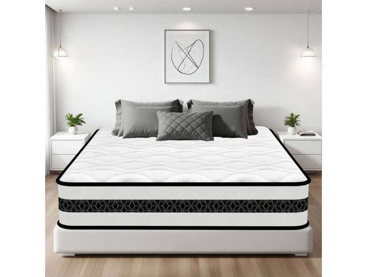 Matelas - YIDATONG - YIDATONG - 140x190 cm - 30 cm d'épaisseur - Ressorts ensachés & mousse mémoire