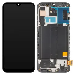 MP Display Unit für Galaxy A40 A405, Aftermarket, Schwarz (Display), Mobilgerät Ersatzteile, Schwarz