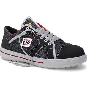 ELTEN Sicherheitsschuhe Sensation Up Low, ESD, S3S, Halbschuhe, Stahlkappe, Textilmaterial & Nubukleder, Gr. 41