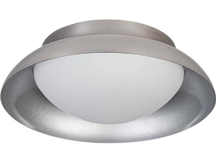 LEDVANCE ORBIS MILAN, Gesockelte Deckenleuchte mit Metall-Ring, IP20, Steel, Single-Pack