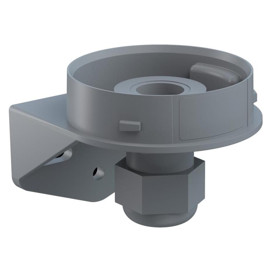Werma Mini Winkel Kabelverschraubung GY (260.700.06)