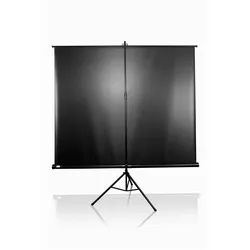 Elite Screens Tripod (100", 4:3), Leinwand, Weiss, Schwarz