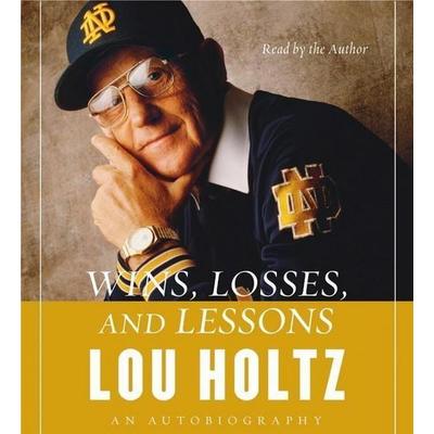 Wins, Losses, and Lessons - Lou Holtz, Audio, 9780061207471