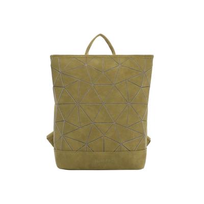 Rucksack SURI FREY "Rucksack SFY SURI Sports Jessy-Lu", Gr. B/H/T: 32cm x 34cm x 10cm, grün (khaki 910), Polyurethane, Rucksäcke Rucksack