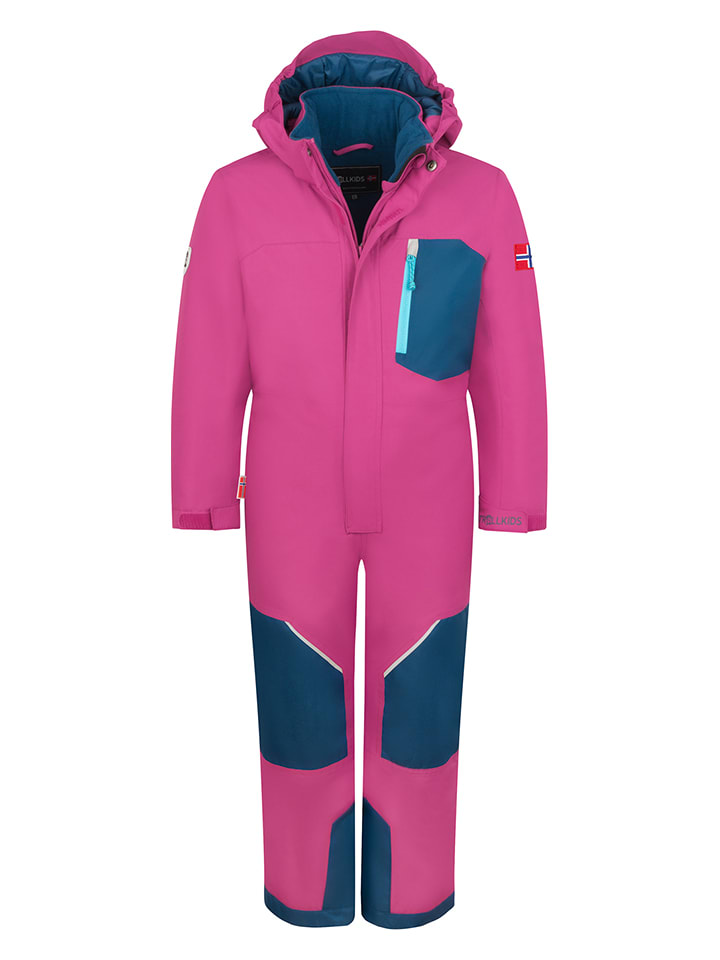 Trollkids Schneeanzug "Isfjord" in Pink - 110