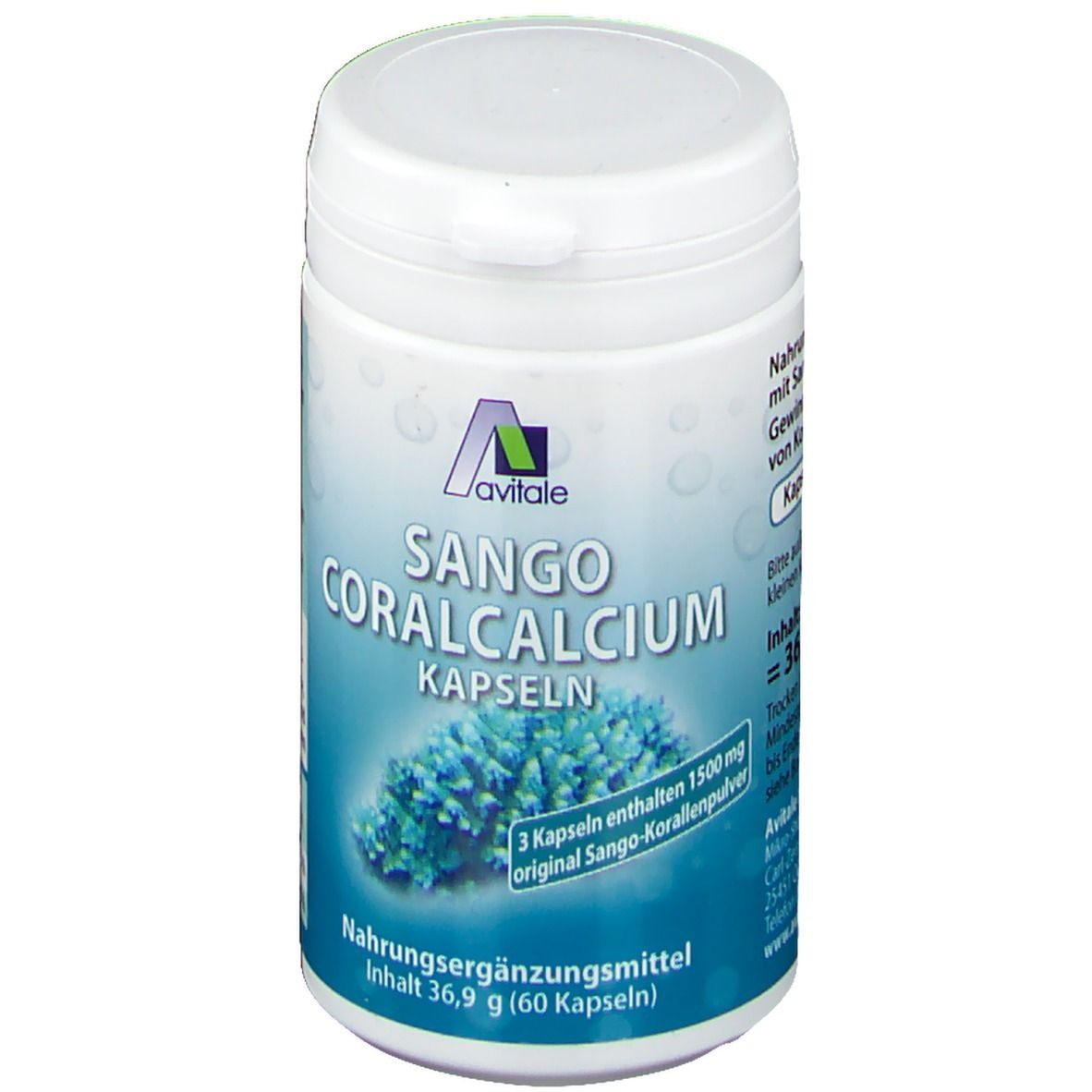 Sango Coral Calciumkapseln 60 St Kapseln