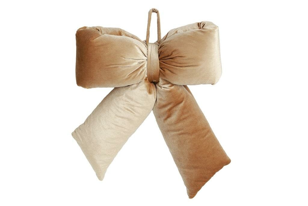 Countryfield strik royals kerstdecoratie bruin 30 cm