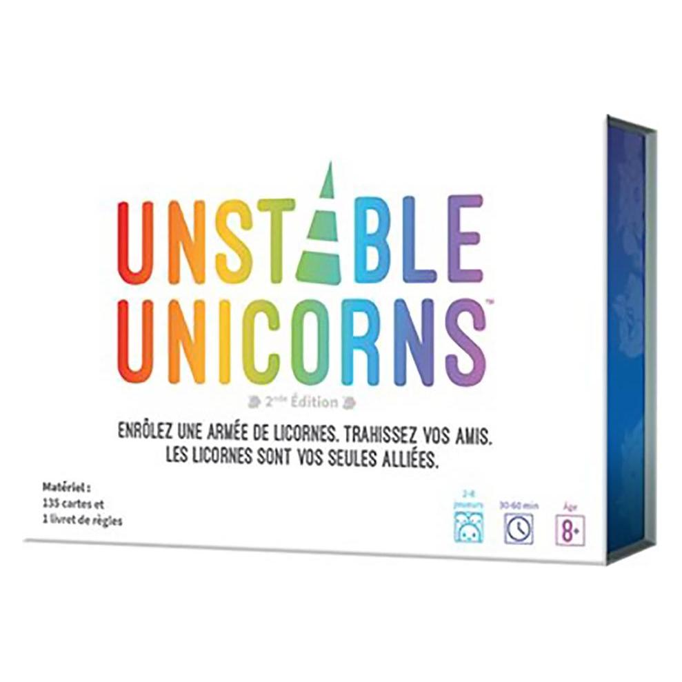 Asmodée Unstable Unicorns (Fr) (Französisch, 2 - 8 Spieler) (TEEUU01FR)