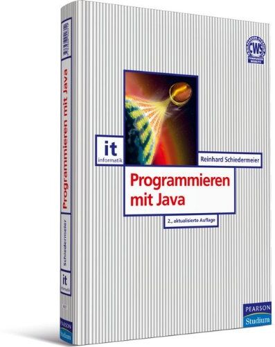 Reinhard Schiedermeier - Programmieren mit Java (Pearson Studium - IT) - Preis vom 11.10.2026 15:43:13 h