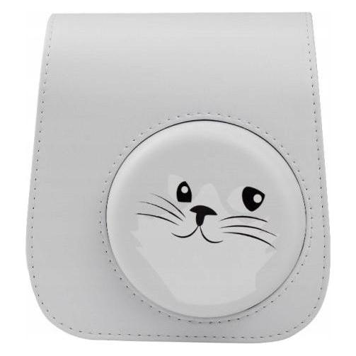 Loveinstant Pouch Case Case Case Fujifilm Instax Mini 11 Kitten Gray (LOVEINSTANT)