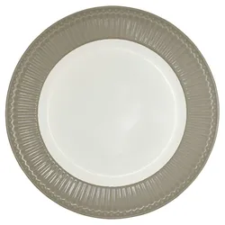 GreenGate Greengate Speiseteller Alice, warm grey