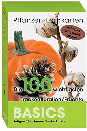 Karl-Michael Haake - Pflanzen-Lernkarten: Die 100 wichtigsten Trockenfloralien/Früchte: 100 Lernkarten mit Lernkartenbox - Preis vom 16.10.2026 11:41:07 h