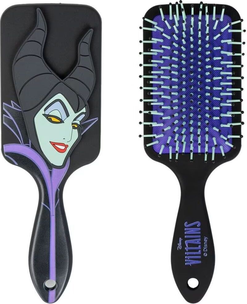 Artesania Cerda Cepillo De Pelo Rectangular Disney Villanas Maléfica Talla Única Unisex