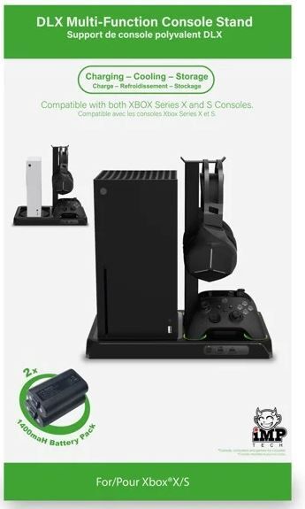 DLX Multi Function Charger Tower XBOX S/X (Xbox Series X)