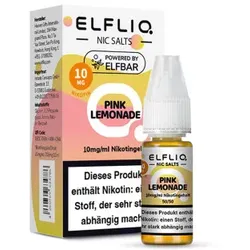 ELFLIQ – Pink Lemonade NicSalt Liquid by ElfBar 10ml / 10mg