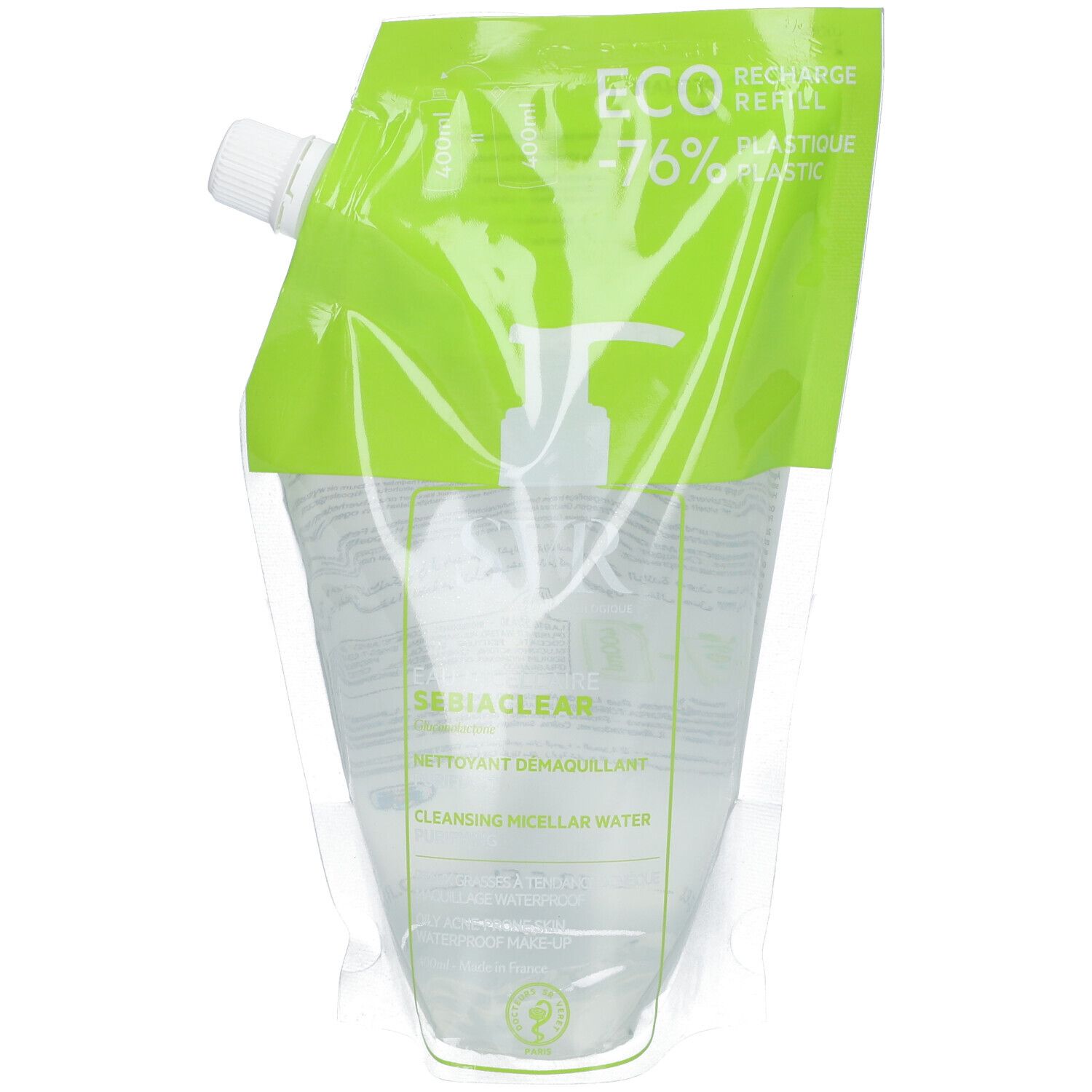 SVR Sebiaclear Micellair Water Refill 400 ml Gesichtswasser