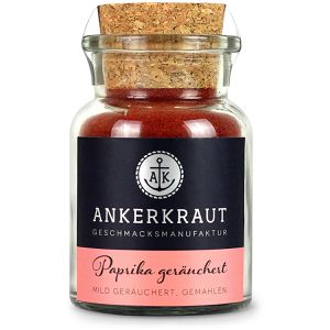 ANKERKRAUT, Paprika geräuchert, gemahlen, im Glas, 80 g
