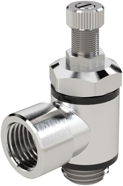 Riegler Vanne d'étranglement, étranglement bilatéral (B) G 3/8 IG, G 3/8 (337.038-3/8)