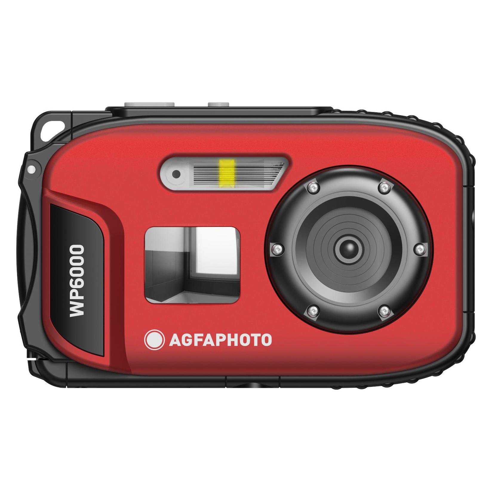Agfaphoto WP6000RD, Realishot Waterproof Camera red (18 Mpx, 1/4") (WP6000RD)
